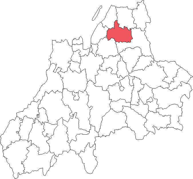 Hullaryd landskommun i Jönköpings län 1852