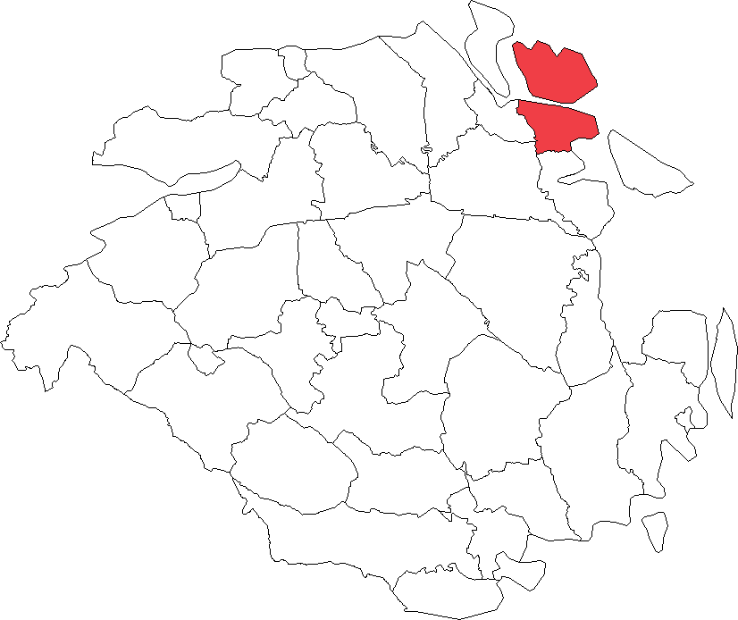 Stallarholmens landskommun i Södermanlands län 1952