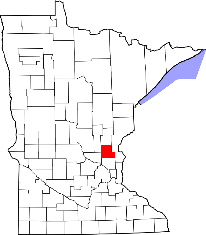 Isanti county i Minnesota