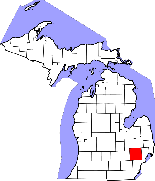 Okland county i Michigan