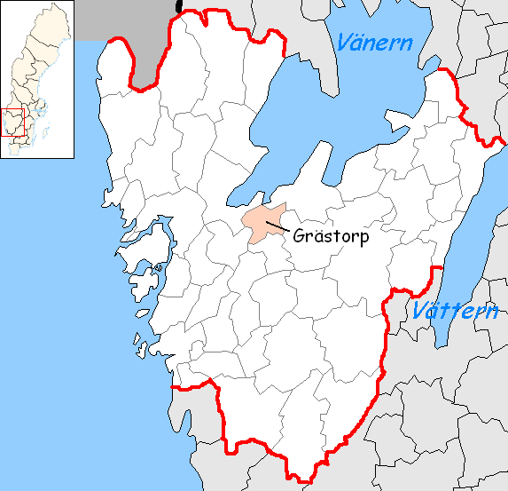 Grästorps kommun i Västra Götlands län