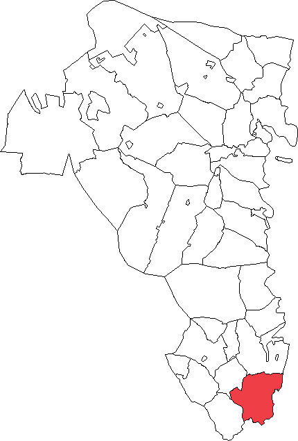 Hedesundas landskommun i Gävleborgs län 1952
