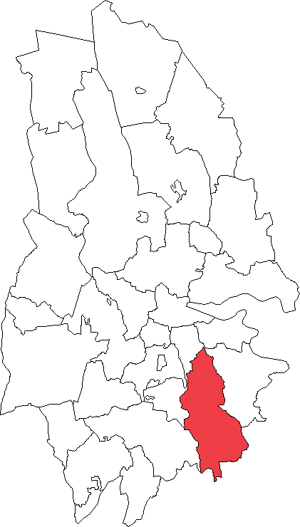 Svennevads landskommun i Örebro län 1952