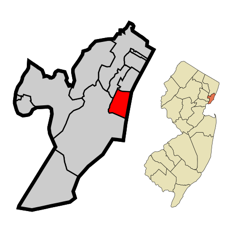 Hoboken city i Hudson county i New Jersey