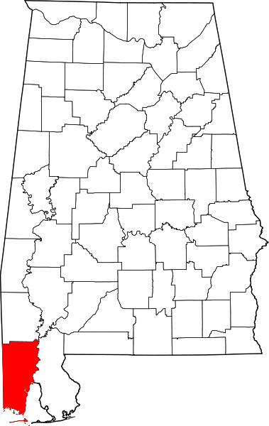 Mobile county i Alabama