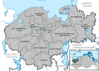 Administrativ indelning i distriktet Nordwestmecklenburg