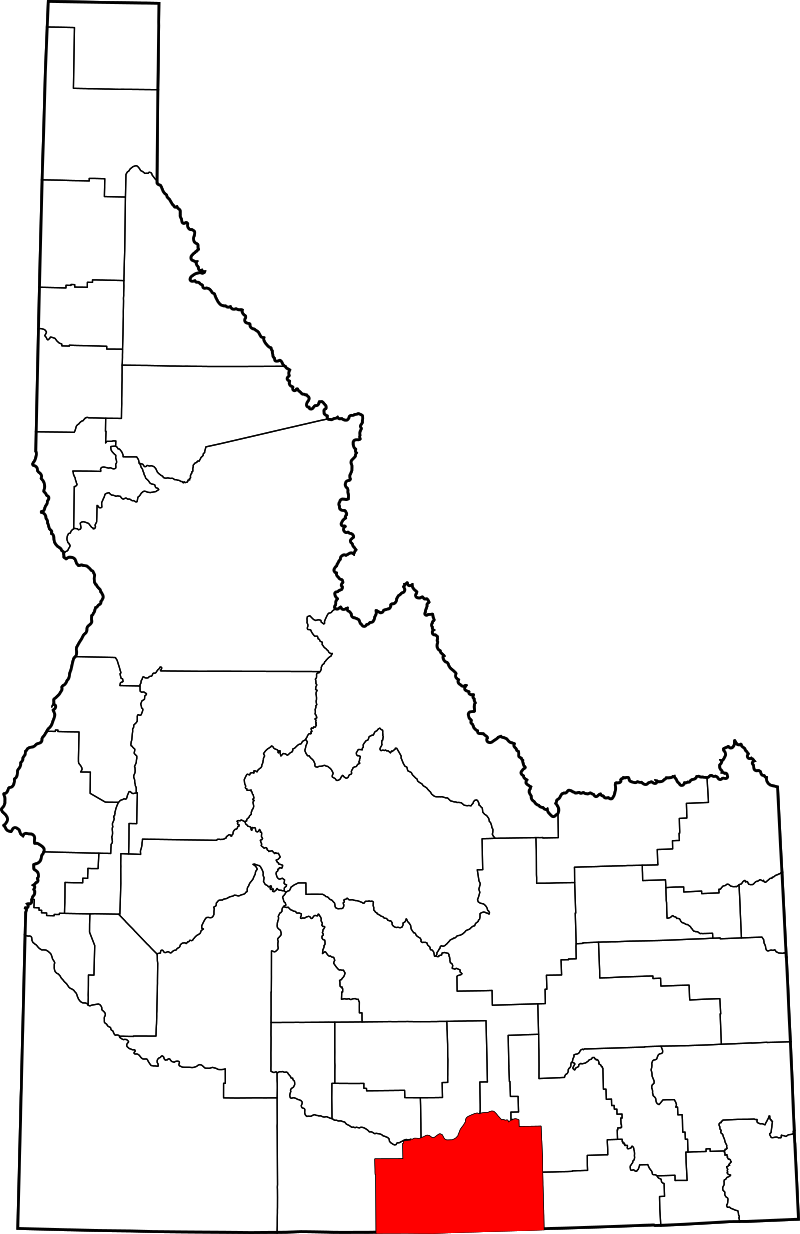 Cassia county i Idaho