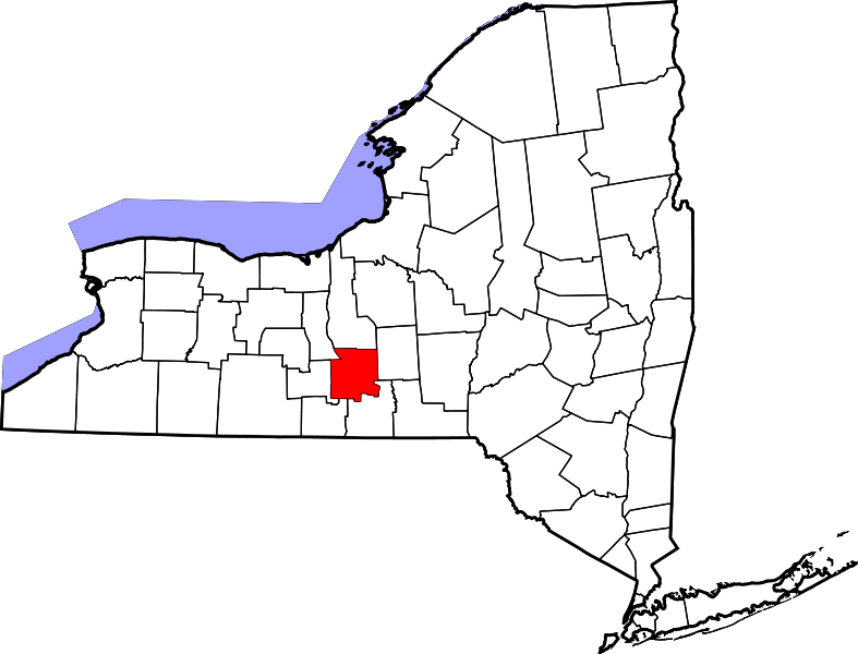 Tompkins county i New York state