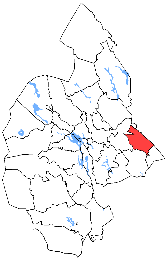 Ragunda landskommun i Jämtlands län 1952
