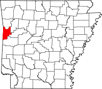 Sebastian county i Arkansas
