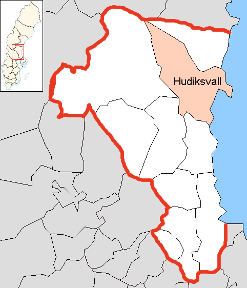 Hudiksvalls kommun i Gävleborgs län