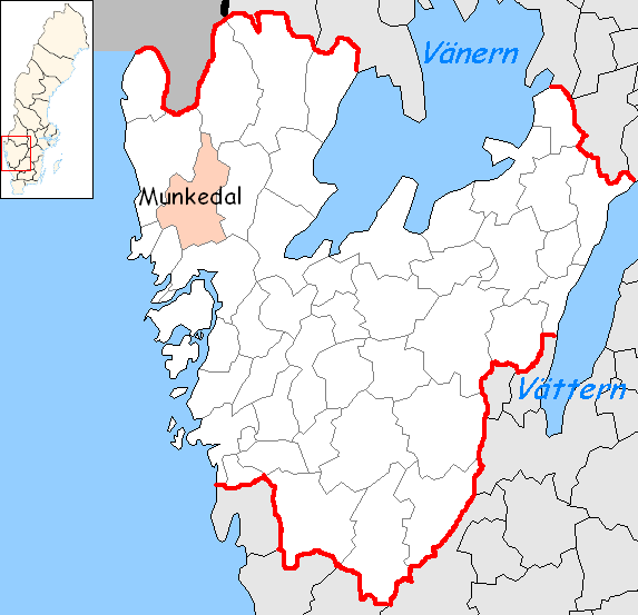 Munkedals kommun i Västra Götaland