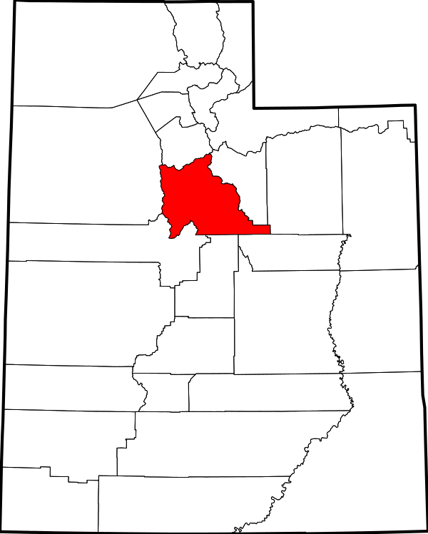 Utah county i Utah