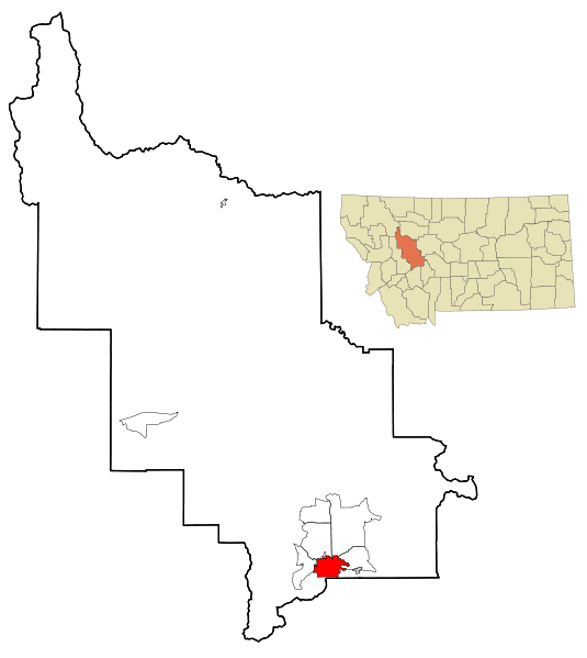 Helena city i Lewis & Clark county i Montana