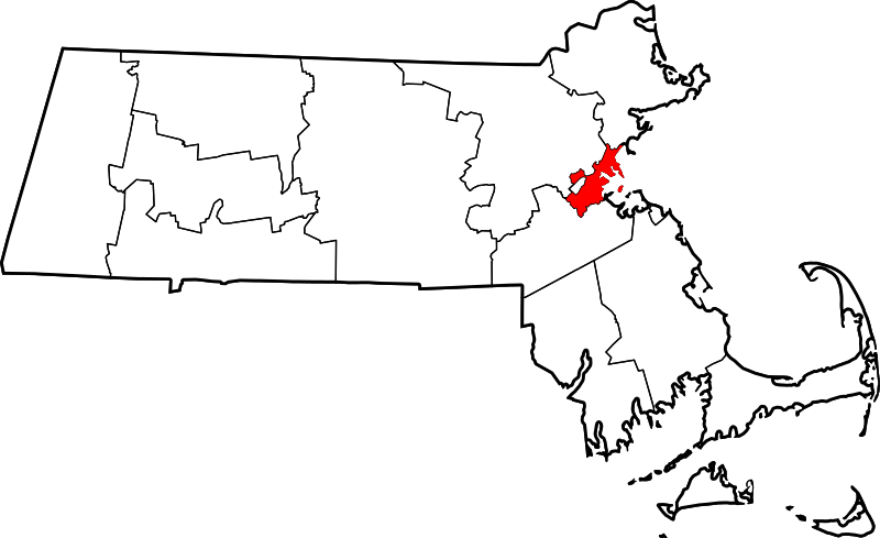 Suffolk county i Massachusetts 