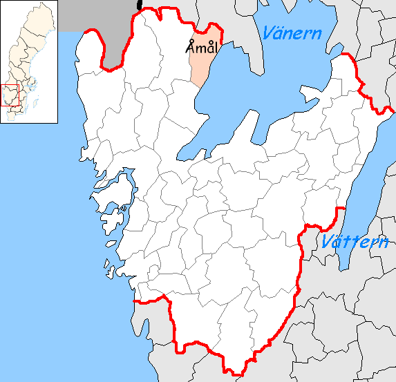 Åmåls kommun i Västra Götalands län