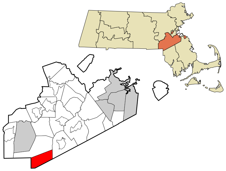 Plainville town i Norfolk county i Massachusetts