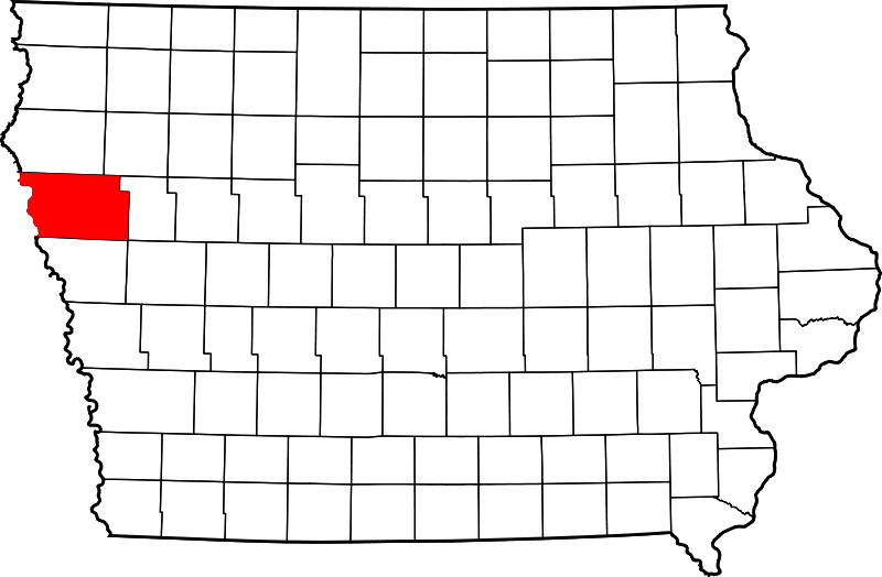Woodbury county i Iowa