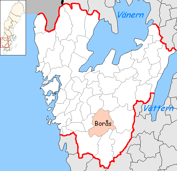 Borås kommun i Västra Götalands län