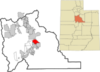 Springville city i Utah county