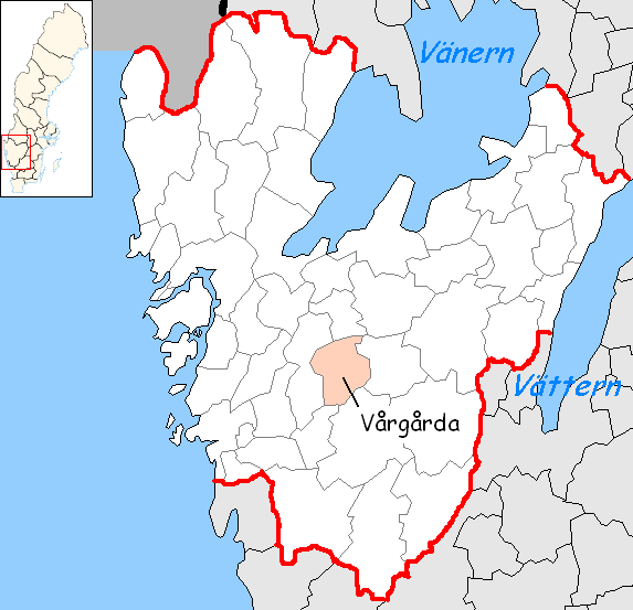 Vårgårda kommunn i Västra Götaland