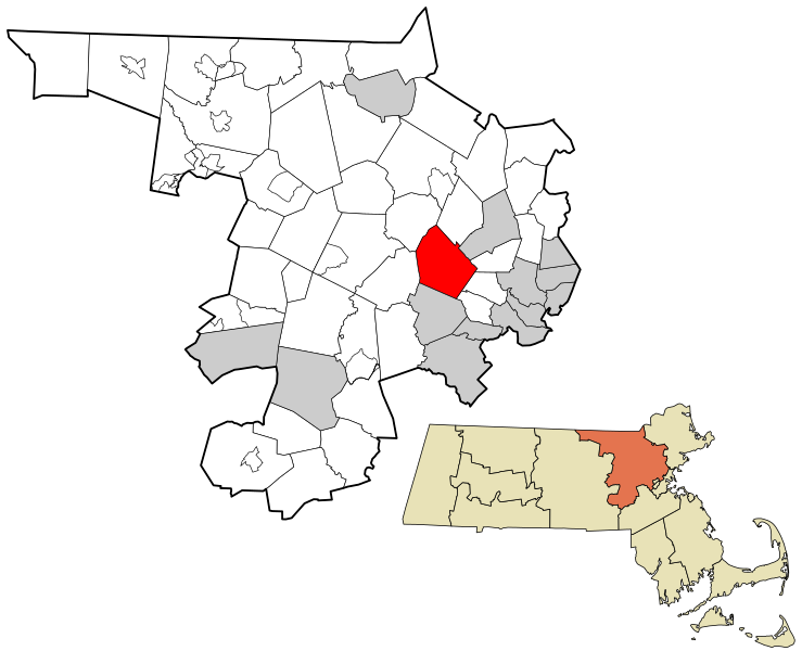 Lexington town i Middlesex county i Massachusetts