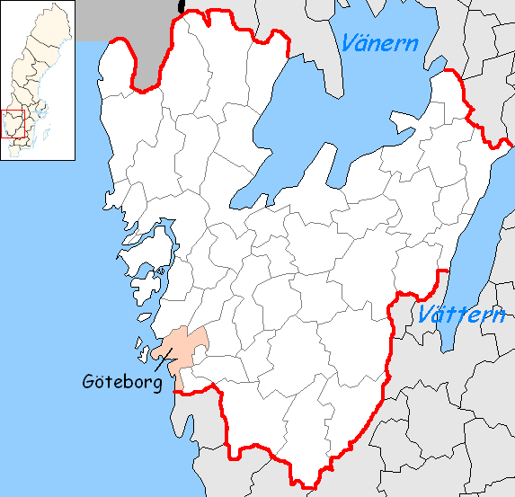 Göteborgs kommun i V Götaland län
