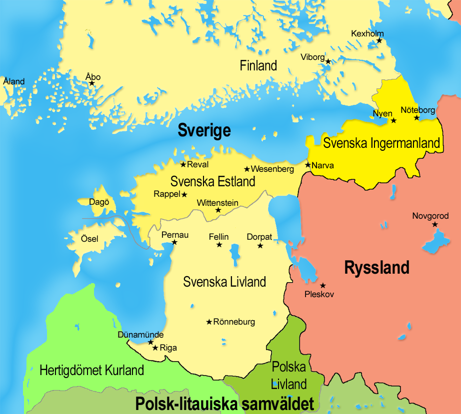 Svenska Ingermanland 1600-tal