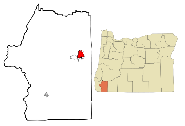 Grants pass i Josephine county i Oregon