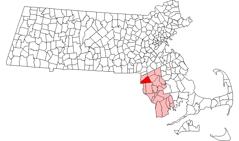 Attleboro city i Bristol county i Massachusetts