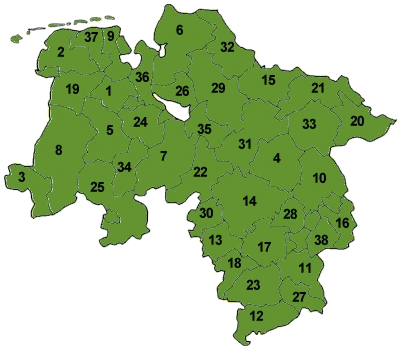 Distrikt i Nidersachsen