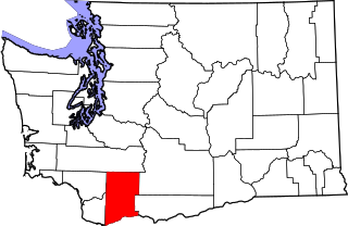 Skamania county i Washington