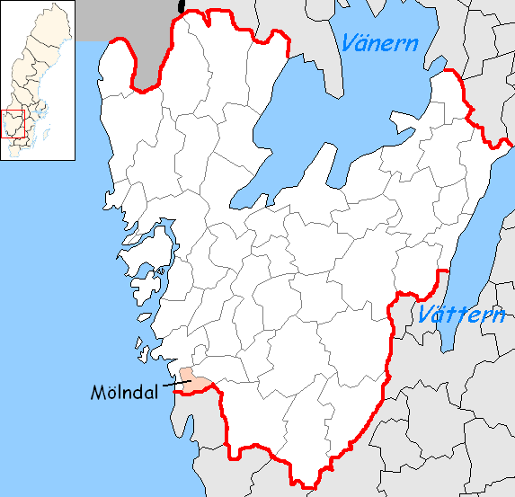 Mölndals kommun i Västra Götaland
