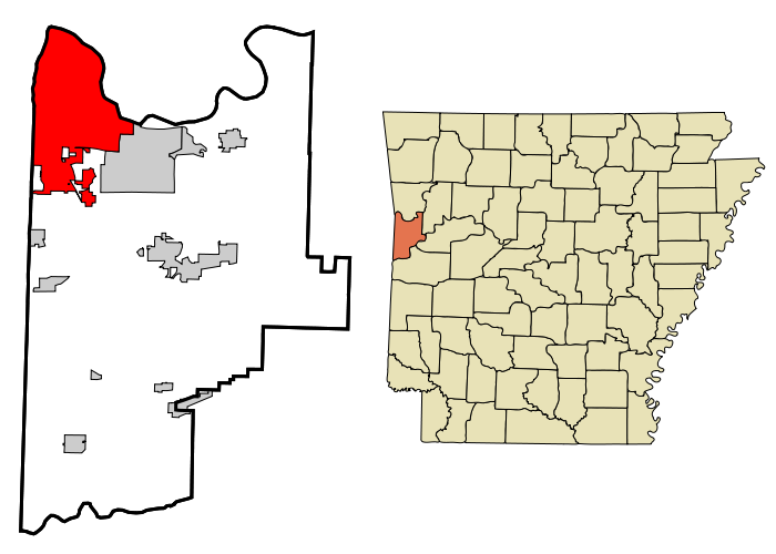 Fort Smith city i Sebastian countyi Arkansas