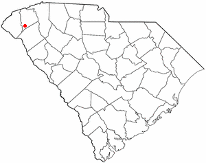 Cental town i Pickens county i South Carolina