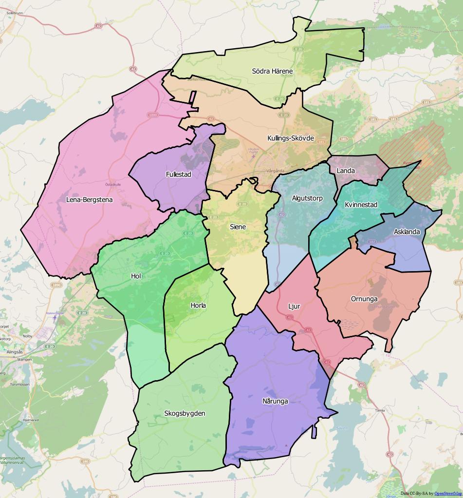 distrikt i Vårgårda kommun