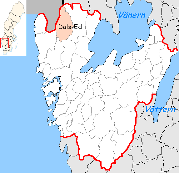 Dals-Eds kommun i Västra Götaland