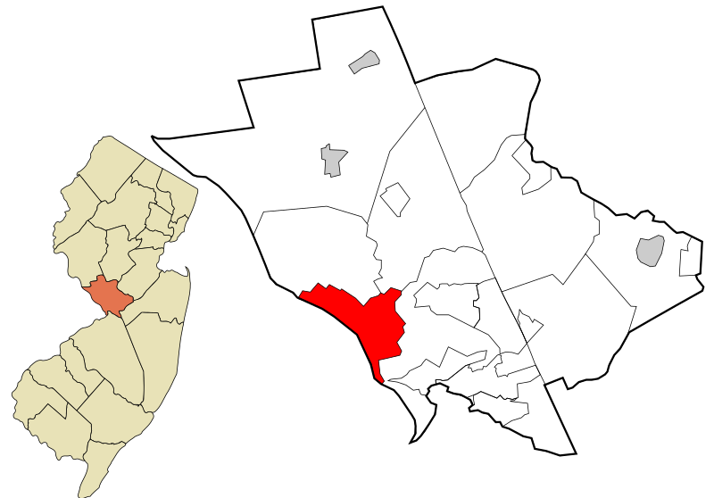 Trenton city i Mercer county i New Jersey