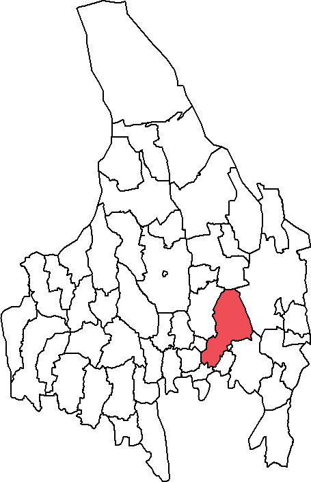 Nyeds landskommun i Värmlands län 1952