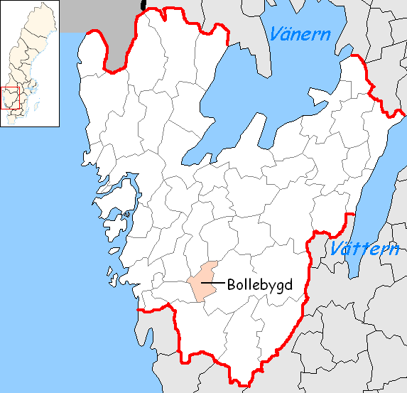 Bollebyggds kommun i Västra Götalands län