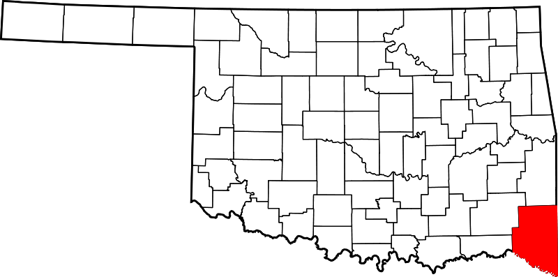 McCurtain county i Oklahoma