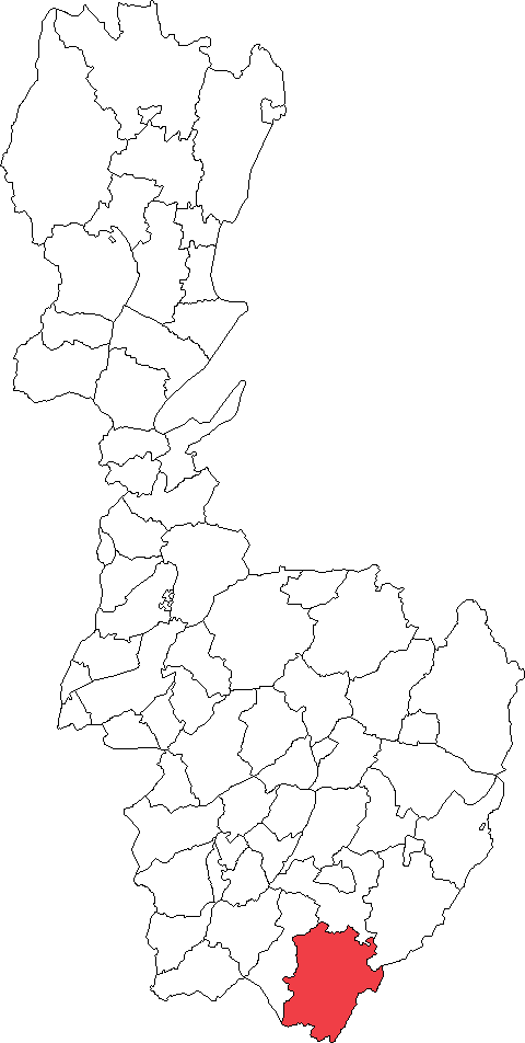 Kindaholms landskommun i Älvsborgs län 1952
