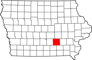 Mahaska county i Iowa